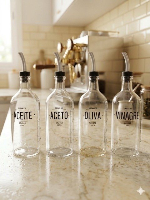 Producto - Botella condimento 500ml "transparente"