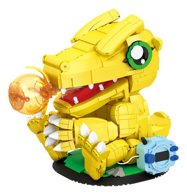 Producto - Simil Lego Original Agumon - Digimon Adventure SEMBO