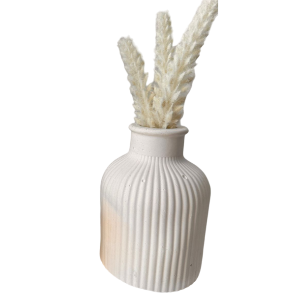 Producto - Florero Texturado X1 -  PIEZA SIN TRATAR