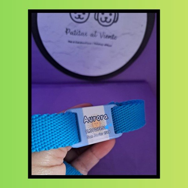 Producto - Collar Id. "MUNDIAL PASADOR" regulable