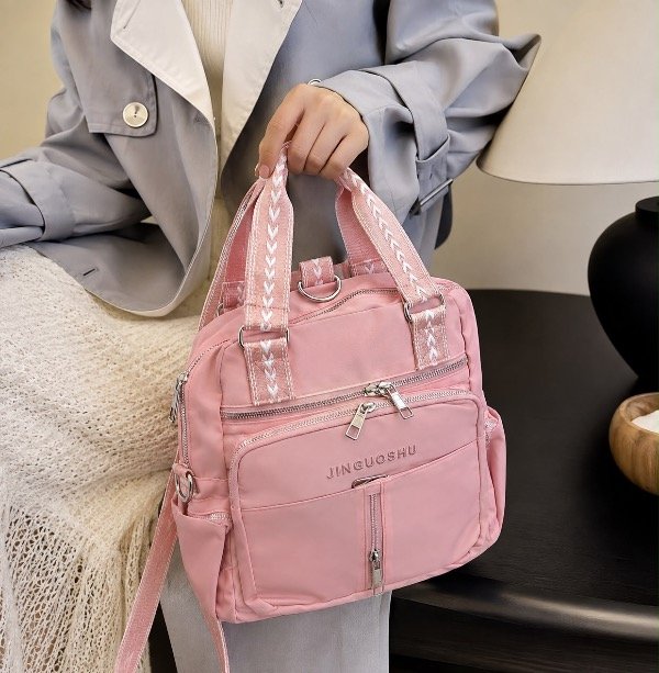 Producto - MOCHILA TELA DE AVIÓN - ROSA