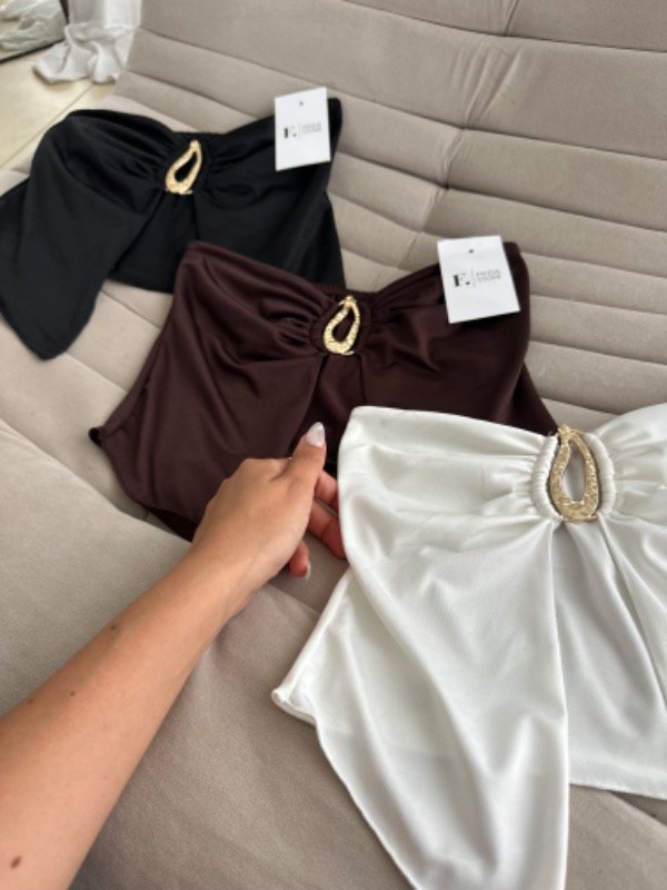 Producto - Strapless hebilla dorada