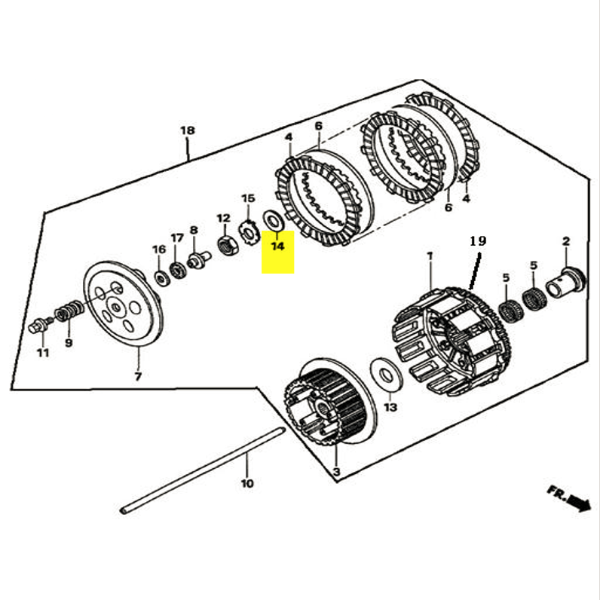 Producto - 1314 - Arandela (18x27x2)