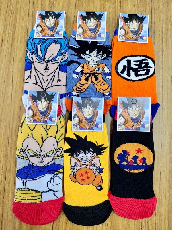 Producto - Docena surtida soquetes temática/ Dragón Ball