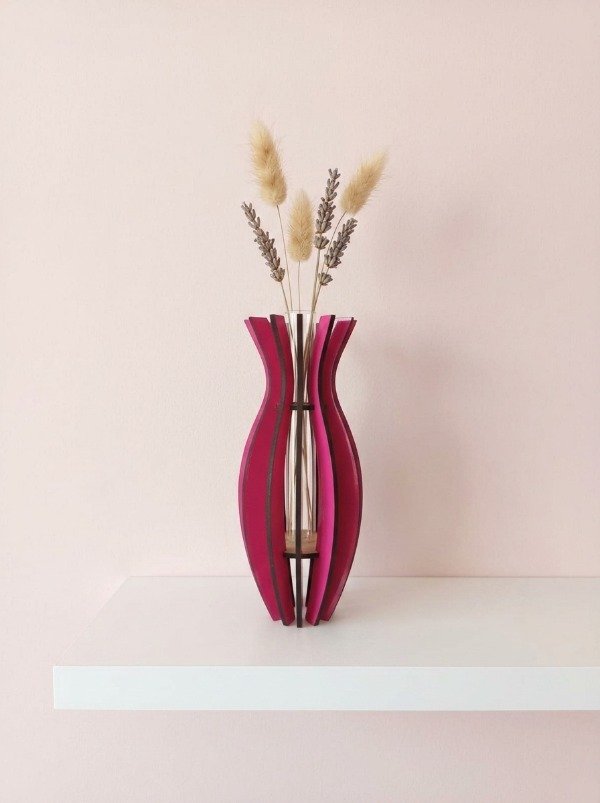 Producto - Florero FLORA / Fucsia Power - 0