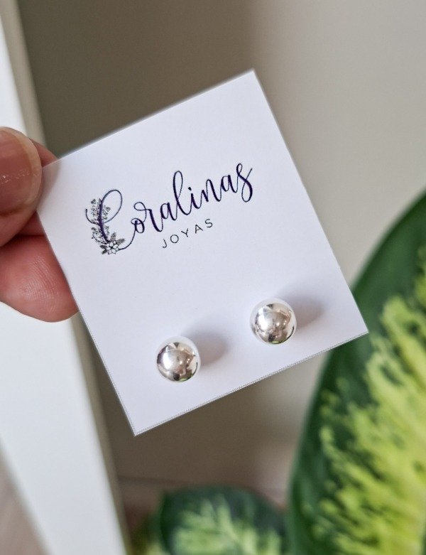 Producto - Aros Bolitas Lisas