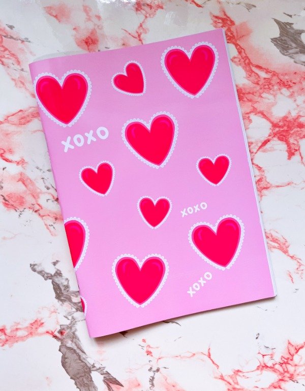 Producto - LIBRETA A5 HEARTPINK