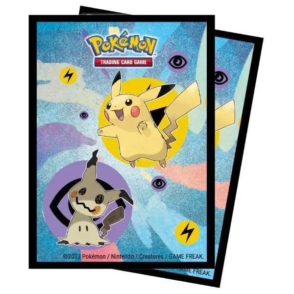 Producto - Ultra Pro Sleeve  PIKACHU y MIMIKYU - MAZO 65 UNIDADES