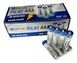 Producto - Pilas AAA ORYX PACK 60 PILAS
