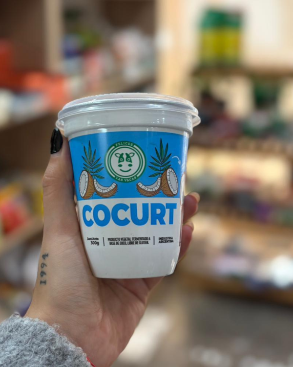 Producto - Yogur de coco "Cocurt - Felices las vacas"