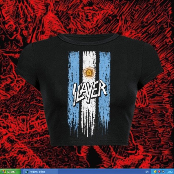 Producto - SLAYER ARG - Baby tee