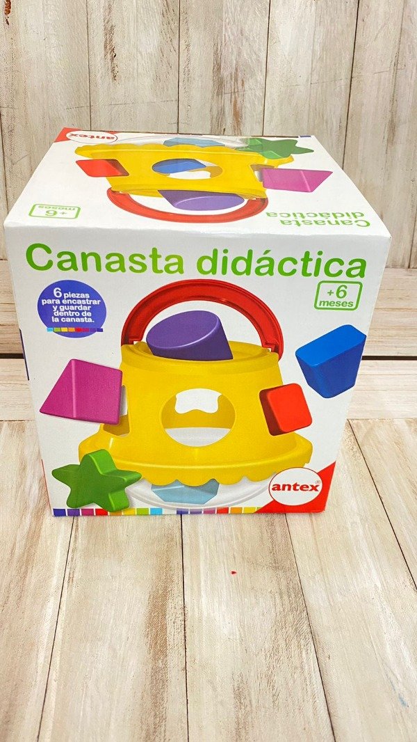 Producto - Canasta didáctica- 6 piezas- Antex