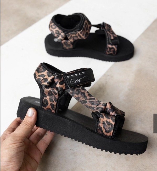 Producto - SANDALIA TANGER LEOPARDO