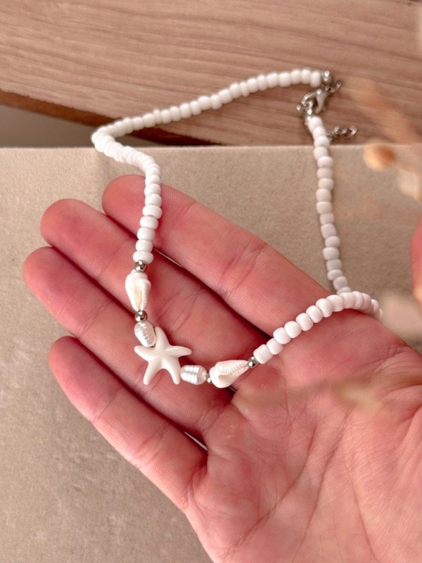 Producto - Collar Estrella blanca