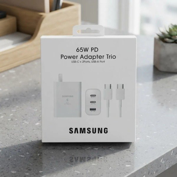 Producto - Cargador Samsung 65W 3 Entradas C Cable - 4