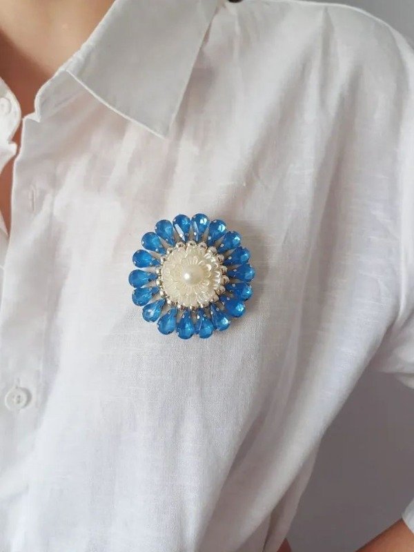 Producto - ESCARAPELA CONSTITUCIÓN (AZUL)
