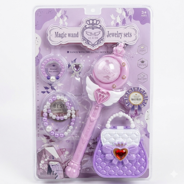 Producto - SET DE PRINCESA C/VARITA MAGICA Y ACC.