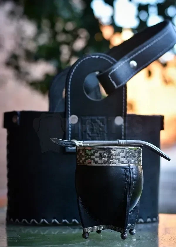 Producto - Combo Imperial con Base de Alpaca + Canasta Premium y Bombilla