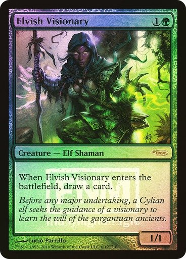 Producto - Elvish Visionary Foil  FNM Promos