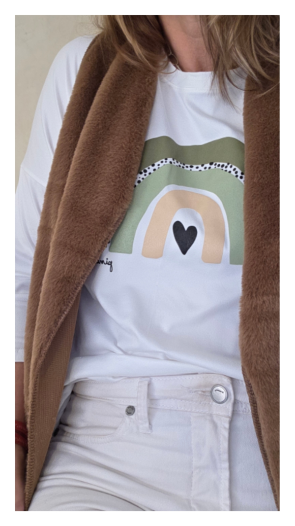 Producto - Remeron arcoiris manga 3/4