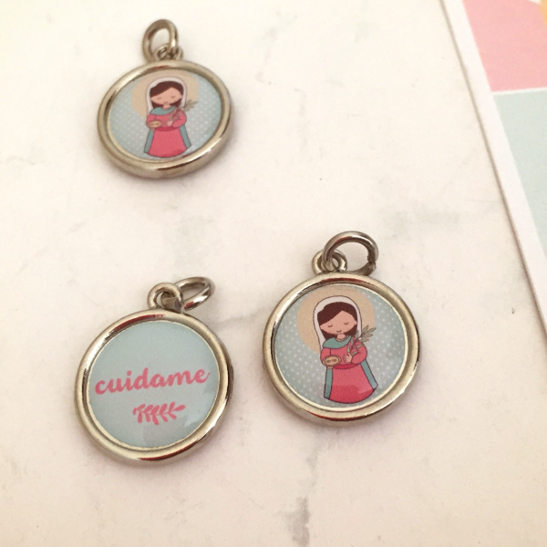 Producto - Medallitas - SANTA LUCIA