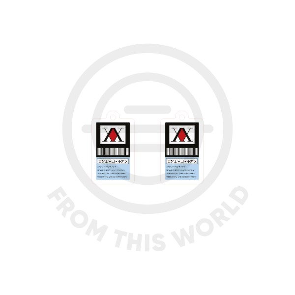 Producto - Aros - HXH tarjeta de cazador