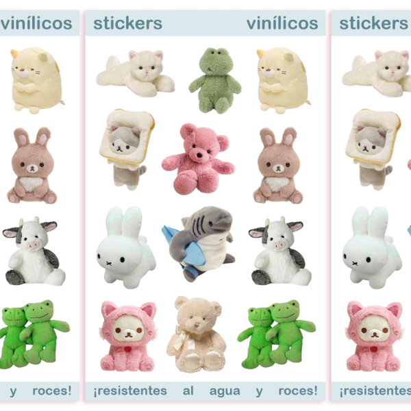 Producto - peluches - planchita