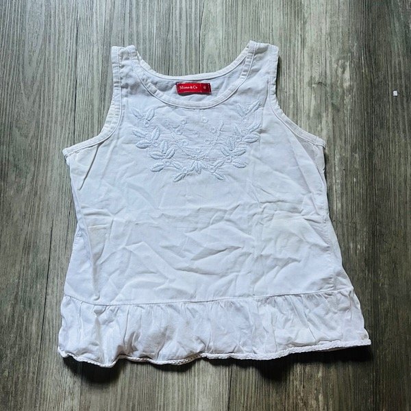 Producto - Músculosa Mimo Blanca Bordado 6A