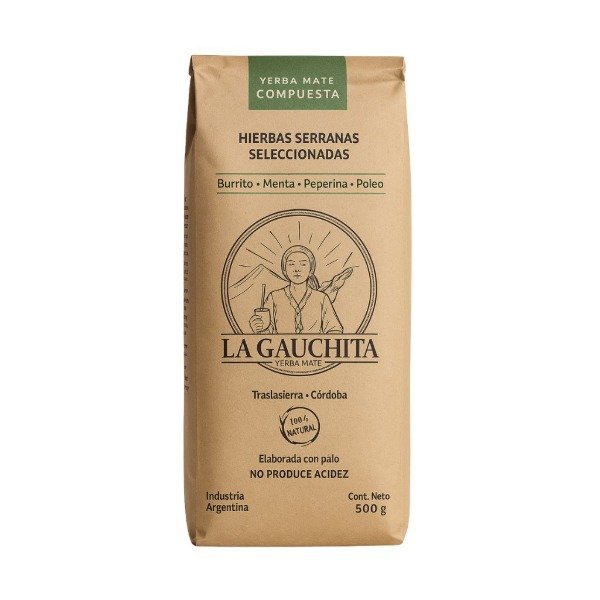 Producto - Yerba Mate La Gauchita 500g.