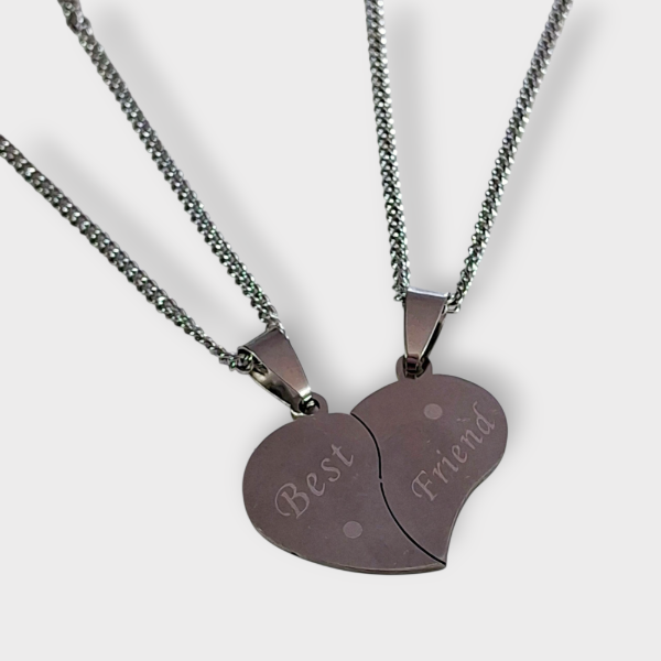 Producto - Collar para compartir Corazon "Best Friend" x2