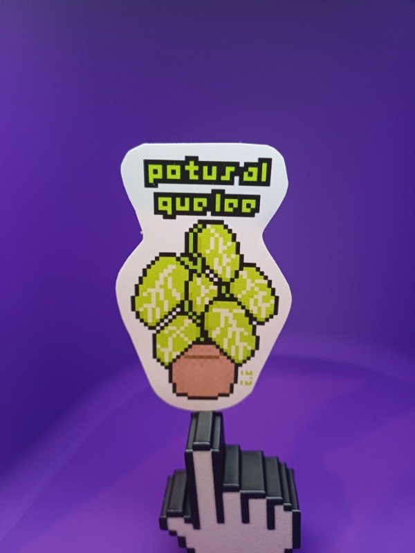 Producto - Sticker potus al que lee