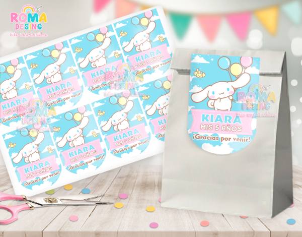 Producto - Etiquetas bolsita Cinnamoroll