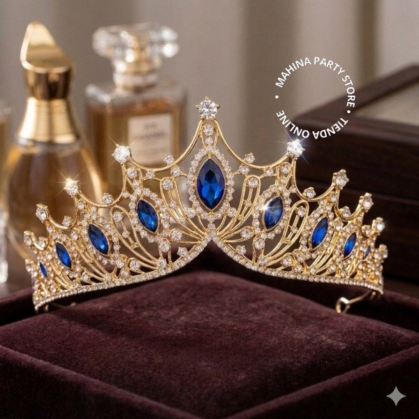 Producto - Corona queen Azul