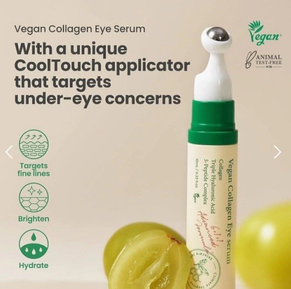 Producto - Serum contorno de ojos vegano