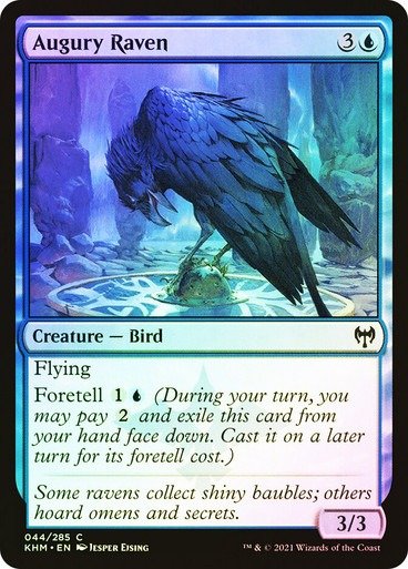 Producto - Augury Raven Foil  Kaldheim
