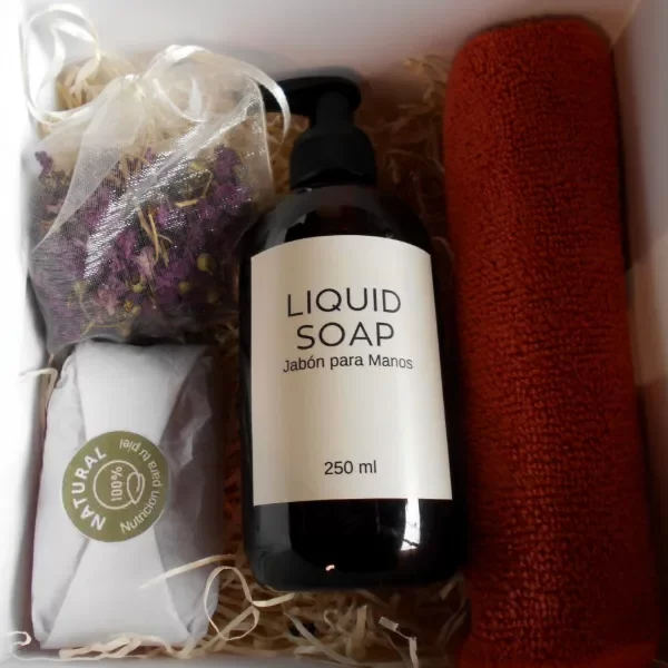 Producto - Box Botánico Luxaura Regalo Especial Set de Baño y Aroma