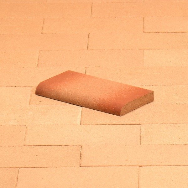 Producto - Tejuela refractaria Fara con canto redondo de 20 mm esmaltada