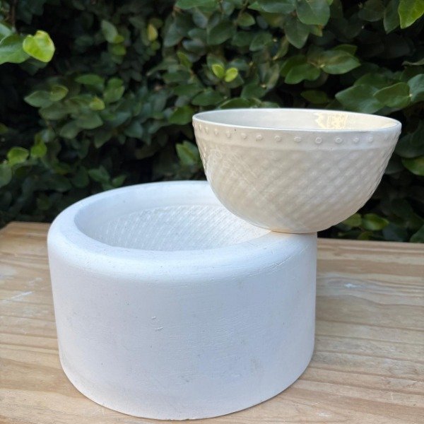 Producto - Molde de yeso Bowl Tramado