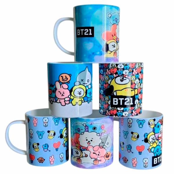 Producto - TAZAS POLIMERO BTS X 6 UNIDADES