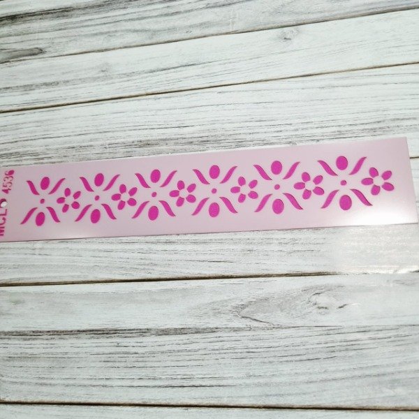 Producto - St 4536 de 30x6 cm Stencil Guarda