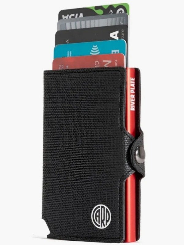 Producto - Billetera Tarjetero River Plate simple bloqueo RFID