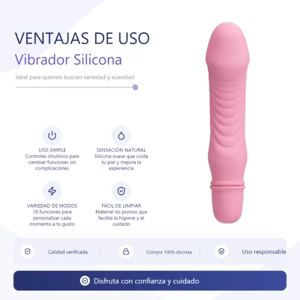 Producto - Vibrador Stev (Pretty Love) - 5