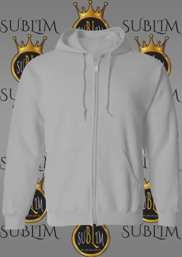 Producto - CAMPERA CANGURO DE FRIZA INVISIBLE SUBLIMABLE DE NIÑOS