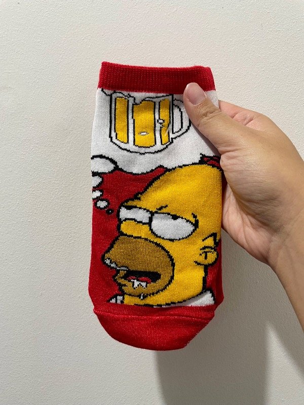 Producto - Soquete adulto Homero cerveza