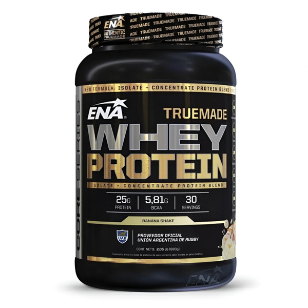 Producto - WHEY TRUE MADE 2.05 LB SABOR BANANA