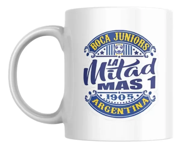 Producto - taza - boca la mitad mas uno