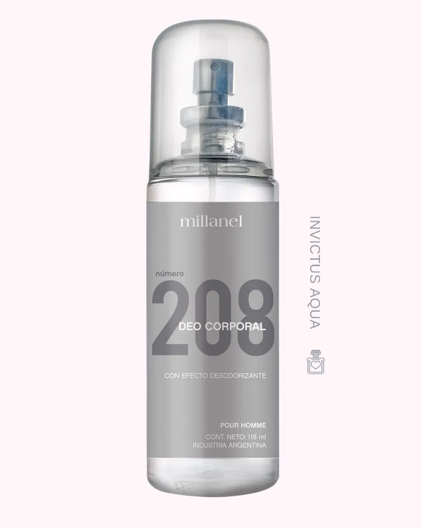 Producto - Deo Corporal 208 - Invicto Aqua 118 ml