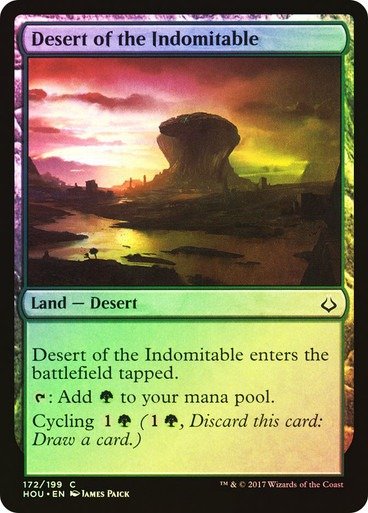 Producto - Desert of the Indomitable (Foil)