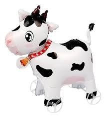 Producto - Globo Metalizado con Ruedas 24" Vaca