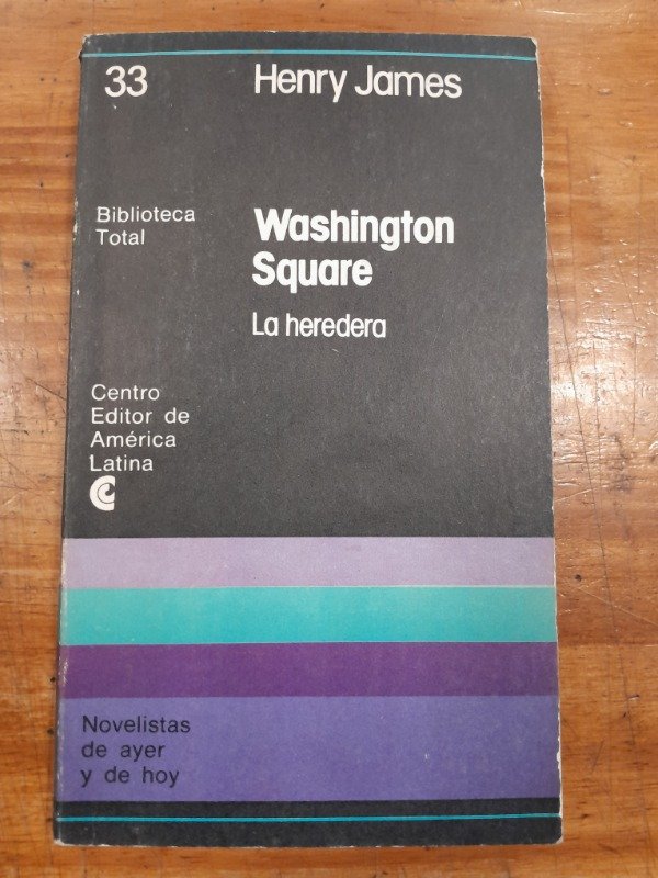 Producto - Washington Square La heredera - Henry James